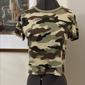 H&M Olive Green T-Shirt